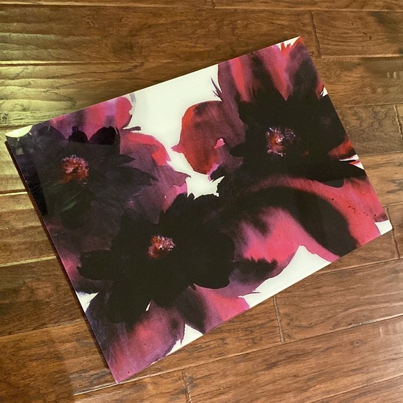 IKEA Other - Fuchsia Black wall hanging decor dark purple & white IKEA picture​​